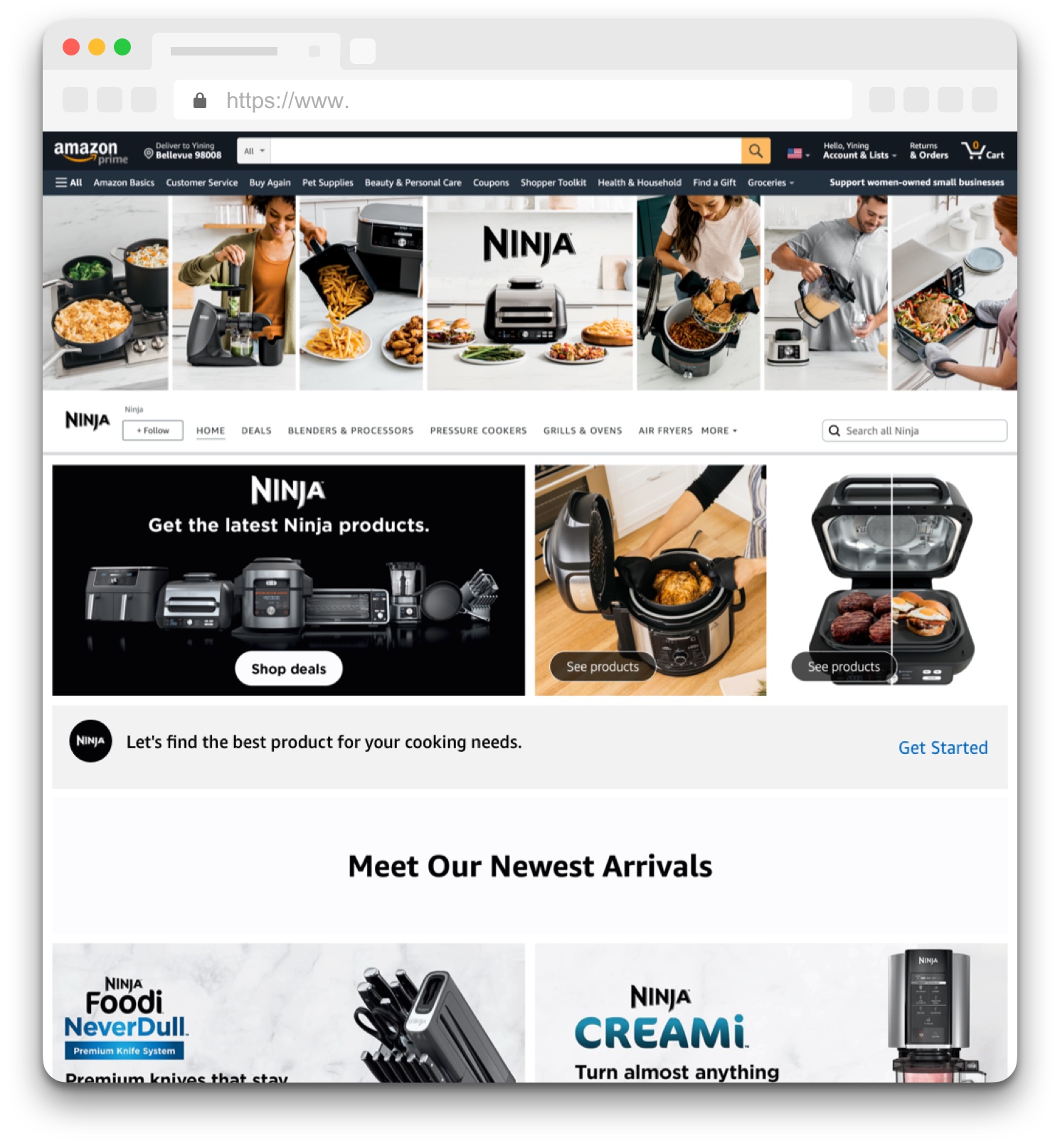 Compact Banner: Get Started