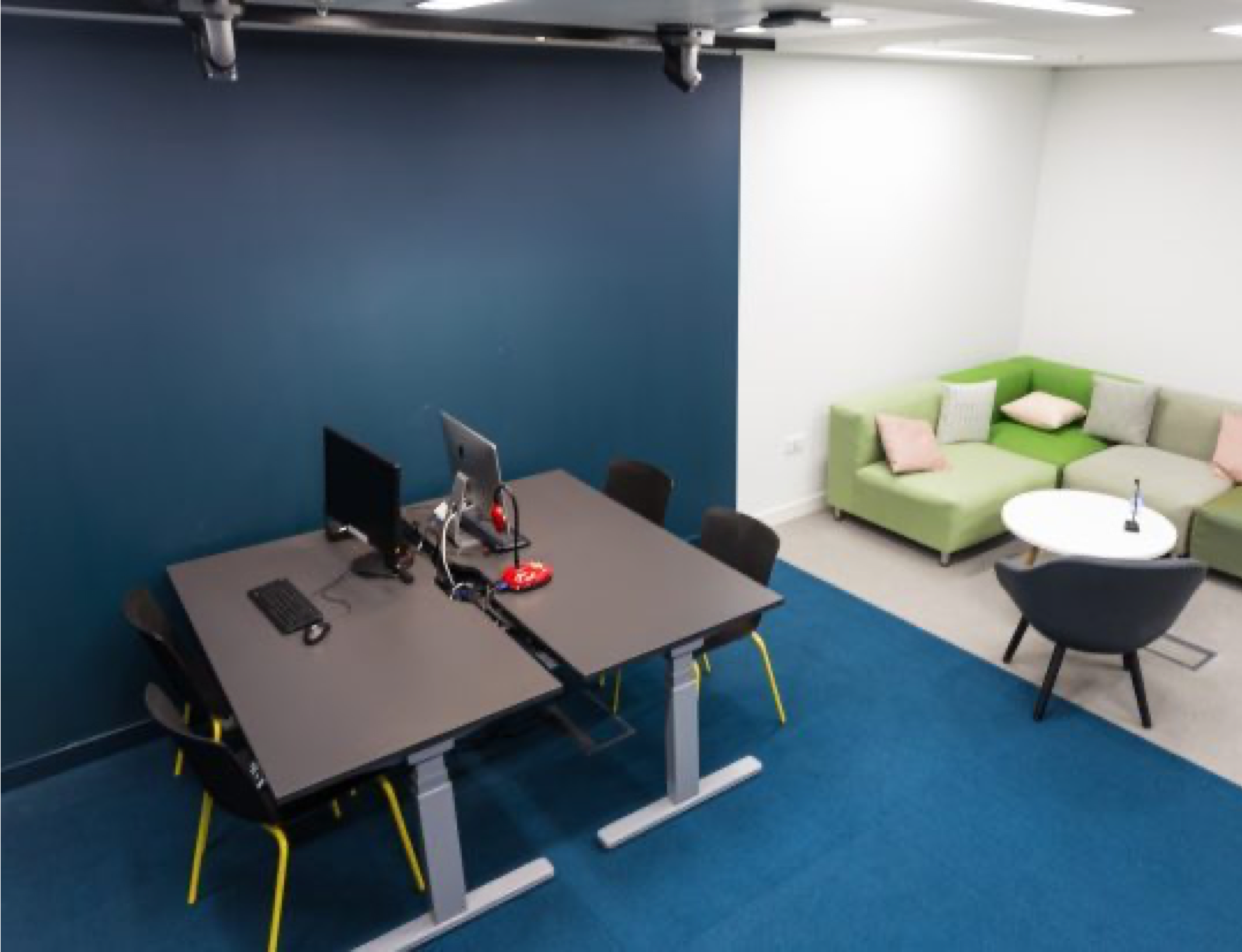 Example study room where sessions take place