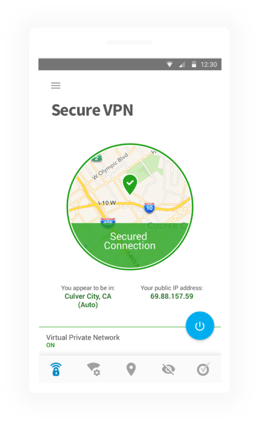 Android: secured connection