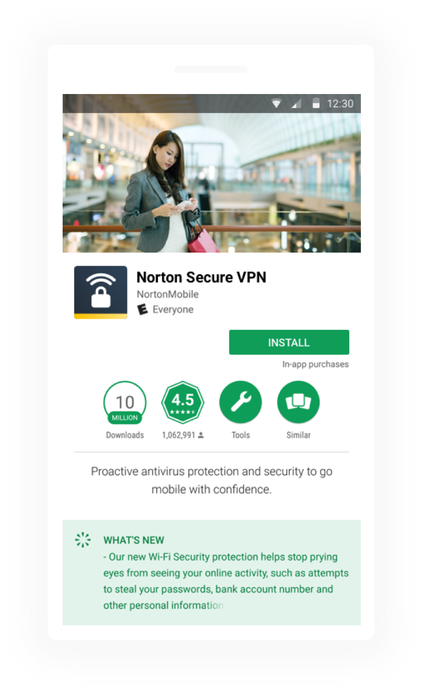 Android: install Secure VPN