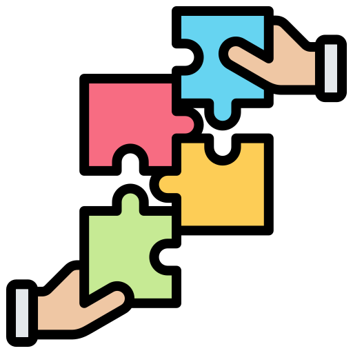Hands-on building icon